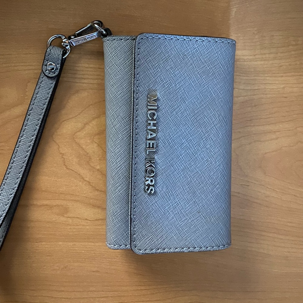 Michael Kors iPhone wristlet.